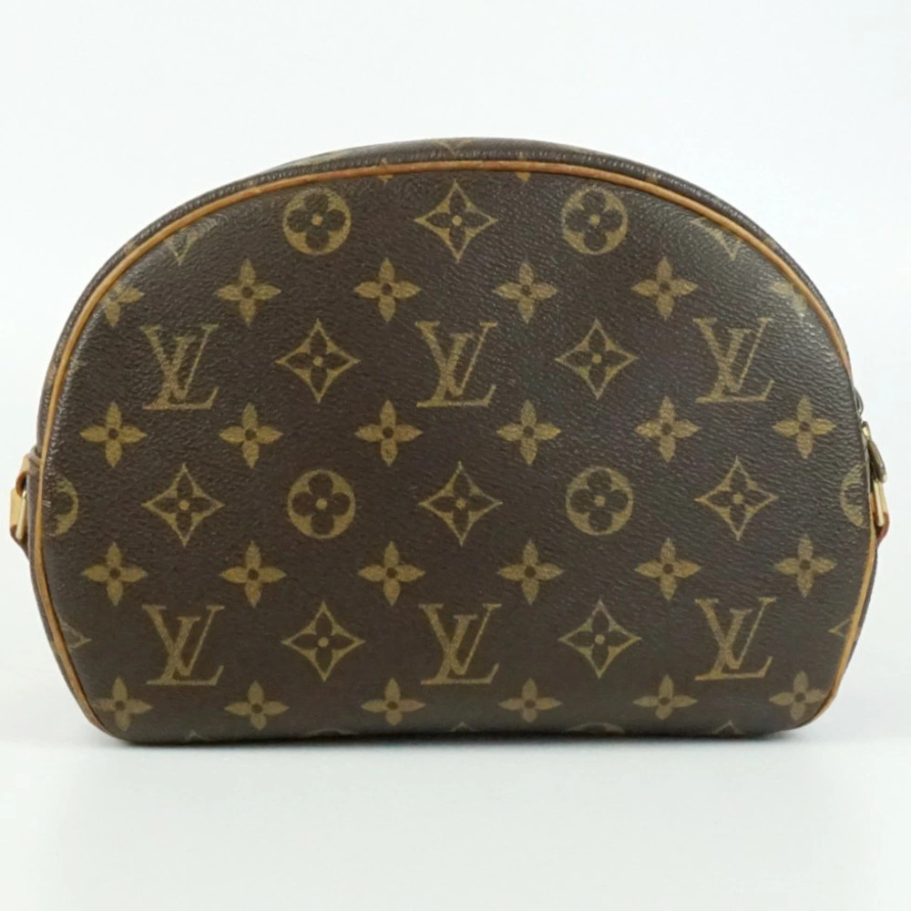 LOUIS VUITTON Blois Monogram Canvas Brown Shoulder Bag